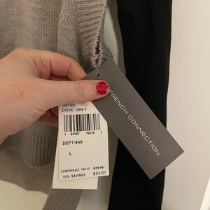 French Connection Dove Grey Women's Sweater